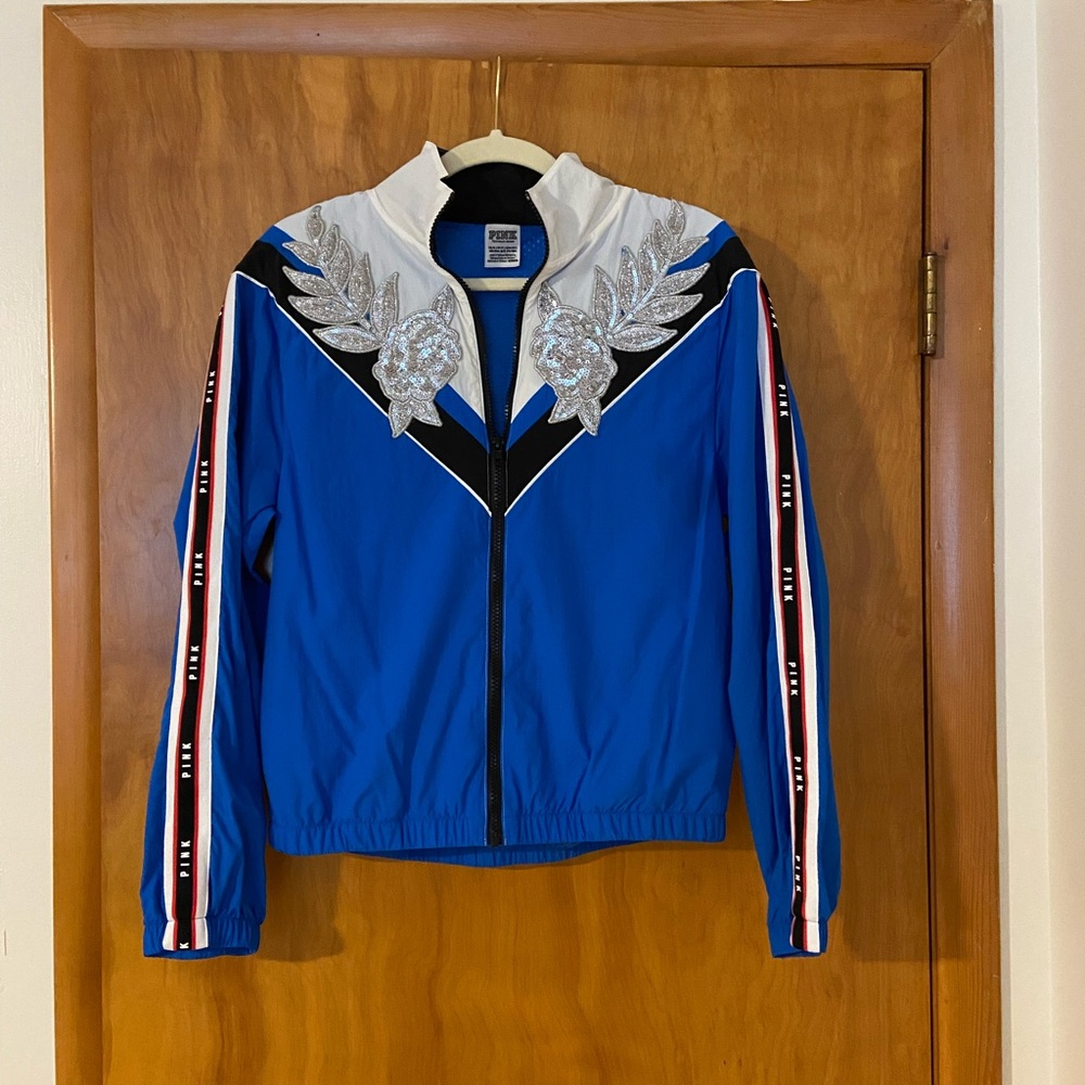 PINK Limited Edition Track Jacket with Silver Embellishments